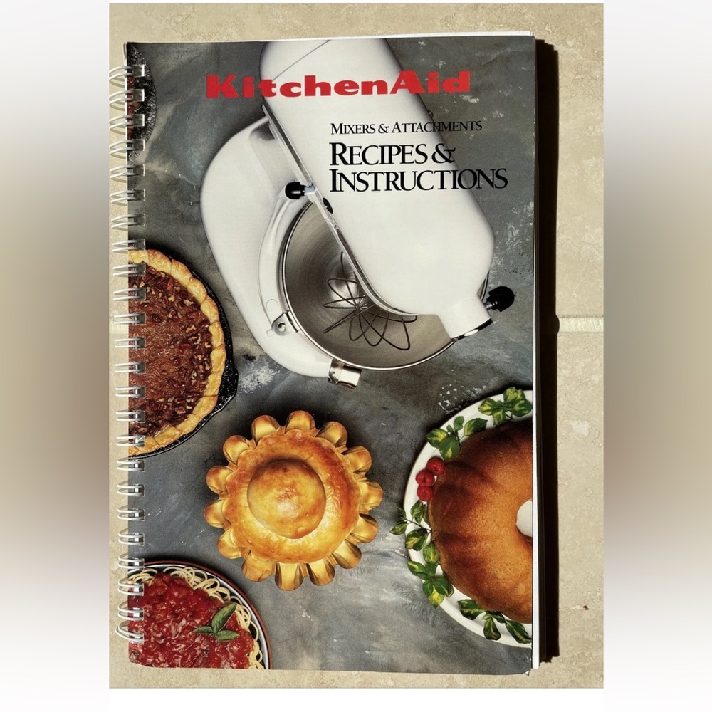 KitchenAid Mixers and attachments recipes and instructions